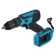 18V Cordless Electric Impact Drill 2 Speed Power Screwdriver Adapted To 18V Makita battery