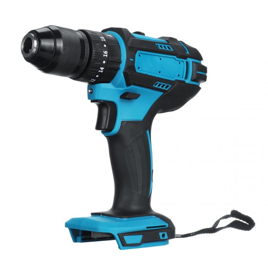 18V Cordless Electric Impact Drill 2 Speed Power Screwdriver Adapted To 18V Makita battery