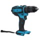 18V Cordless Electric Impact Drill 2 Speed Power Screwdriver Adapted To 18V Makita battery