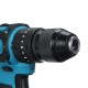 18V Cordless Electric Impact Drill 2 Speed Power Screwdriver Adapted To 18V Makita battery