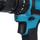 18V Cordless Electric Impact Drill 2 Speed Power Screwdriver Adapted To 18V Makita battery