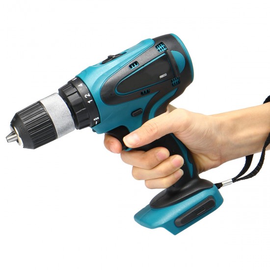 18V Cordless Electric Impact Drill 2 Speed Power Screwdriver For Makita Battery