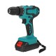 18V Electric Drill 10mm Rechargeable Cordless Power Drills Adapted To Makita Battery With 1 Battery 1 Charger 18V Electric Drill 10mm Rechargeable Cordless Power Drills Adapted To Makita Battery With 1 Battery 1 Charger