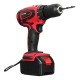 18V Rechargeable Cordless Power Impact Drills Electric Drill One/Two Battery with 28Pcs Accessories