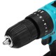 21V 2-Speed Electric Cordless Power Drills Kit 3/8'' Driver Screwdriver W/ 1or 2 Battery