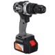 21V 2-Speed Lithium-Ion Battery Screwdriver Electric Cordless Power Drill Impact Drill Tool Power Machine