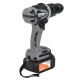 21V 2-Speed Lithium-Ion Battery Screwdriver Electric Cordless Power Drill Impact Drill Tool Power Machine