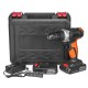 21V 4000mAh Cordless Rechargeable Power Drills 18+1 Electric Screw Driver with 2 Li-ion Batteries