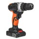 21V 4000mAh Cordless Rechargeable Power Drills 18+1 Electric Screw Driver with 2 Li-ion Batteries