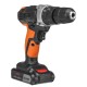 21V 4000mAh Li-ion Cordless Electric Impact Drill 18+3 Clutches 2 Speed Power Drills With 2 Batteries 21V 4000mAh Li-ion Cordless Electric Impact Drill 18+3 Clutches 2 Speed Power Drills With 2 Batteries