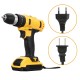 21V Cordless Drill Driver 18+3 Torque Multi-functional Household Electric Screwdriver W/ 2X 1500mAh Li-ion Battery 21V Cordless Drill Driver 18+3 Torque Multi-functional Household Electric Screwdriver W/ 2X 1500mAh Li-ion Battery