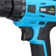 21V Cordless Power Drill 2 Speed Electric Screwdriver with 2 Multipurpose Li-ion Batteries