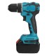 21V Electric Cordless Drill Driver Dual Speed 150Nm Torque Li-ion Battery 21V Electric Cordless Drill Driver Dual Speed 150Nm Torque Li-ion Battery