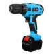 21V Li- ion Electric Hand Drill Cordless Hammer Drill Chunk 1/2mm 10mm