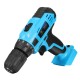 21V Li- ion Electric Hand Drill Cordless Hammer Drill Chunk 1/2mm 10mm