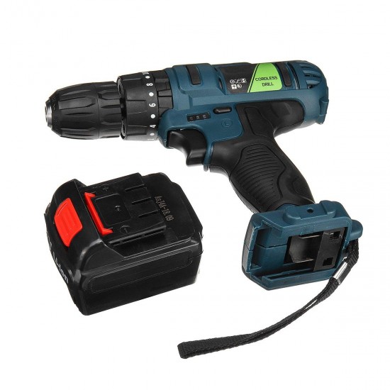 21V Li-ion Rechargeable Battery Cordless Power Impact Drill Electric Screwdriver 21V Li-ion Rechargeable Battery Cordless Power Impact Drill Electric Screwdriver