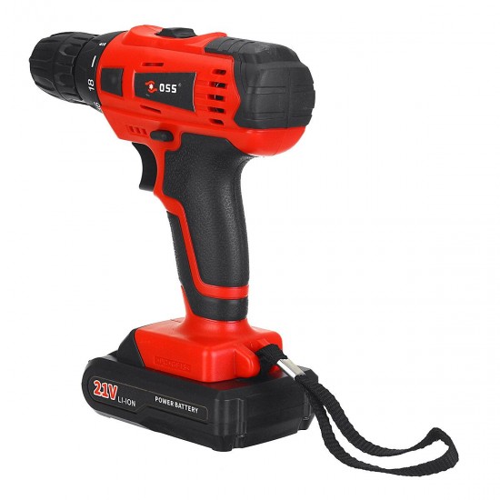 21V Power Tool Electric Screwdriver Lithium Battery Rechargeable Electric Drill