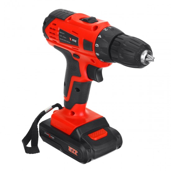 21V Power Tool Electric Screwdriver Lithium Battery Rechargeable Electric Drill