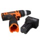 220V 8724ST Drill Multifunction Battery Electric Screwdriver Rechargeable Tool