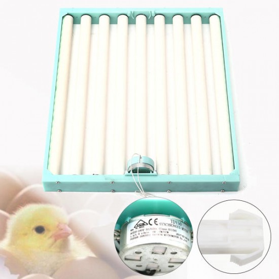220V Chicken Eggs 360° Turner Automatic Duck Quail Bird Poultry Egg Incubator Tray 220V Chicken Eggs 360° Turner Automatic Duck Quail Bird Poultry Egg Incubator Tray