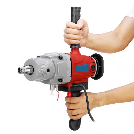 2300W Core Drill Stepless Speed Concrete Diamond Core Drill Wet Handheld Concrete Core Drilling Machine 2300W Core Drill Stepless Speed Concrete Diamond Core Drill Wet Handheld Concrete Core Drilling Machine