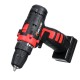 25 V Drill 2 Speed Electric Cordless Drill Driver with Bits Set Batteries