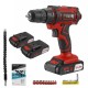 25+1 Lithium Electric Drill 10mm Power Drilling Tool Cordless Drill With 1 Or 2 Li-ion Batteries