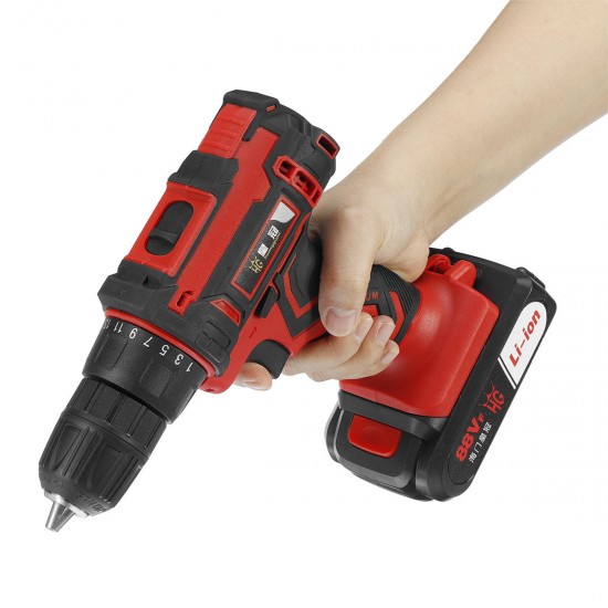 25+1 Lithium Electric Drill 10mm Power Drilling Tool Cordless Drill With 1 Or 2 Li-ion Batteries 25+1 Lithium Electric Drill 10mm Power Drilling Tool Cordless Drill With 1 Or 2 Li-ion Batteries