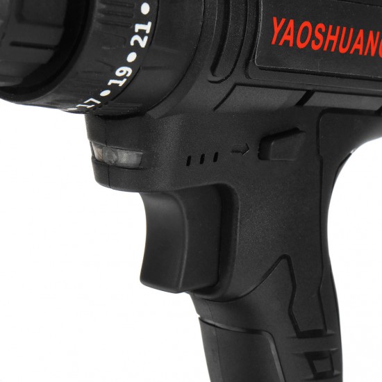 25V 3/8'' Cordless Rechargeable Electric Impact Hammer Screwdriver Drill 2 Battery 25V 3/8'' Cordless Rechargeable Electric Impact Hammer Screwdriver Drill 2 Battery