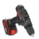 25V 3/8'' Cordless Rechargeable Electric Impact Hammer Screwdriver Drill Power with 1 Battery 25V 3/8'' Cordless Rechargeable Electric Impact Hammer Screwdriver Drill Power with 1 Battery