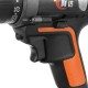 25V 4000mAh Cordless Rechargeable Power Drill Driver Electric Screwdriver with 2 Li-ion Batteries