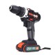 25V Cordless Electric Screwdriver Rechargable Power Drills Driver Tool 2200mAh Li-ion Battery