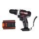 25V Cordless Electric Screwdriver Rechargable Power Drills Driver Tool 2200mAh Li-ion Battery 25V Cordless Electric Screwdriver Rechargable Power Drills Driver Tool 2200mAh Li-ion Battery