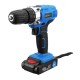25V Dual Speed Cordless Drill Driver Electric Drill Rechargable Power Drills Driver Tool 25V Dual Speed Cordless Drill Driver Electric Drill Rechargable Power Drills Driver Tool
