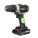 25V Electric Screwdriver 3.0Ah Li-ion Battery Rechargeable Cordless Drill 2 Speed