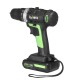 25V Electric Screwdriver 3.0Ah Li-ion Battery Rechargeable Cordless Drill 2 Speed