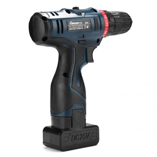 25V Li-Ion Cordless Electric Hammer Power Drill Driver Hand Kit 2 Speed LED Waterproof 25V Li-Ion Cordless Electric Hammer Power Drill Driver Hand Kit 2 Speed LED Waterproof