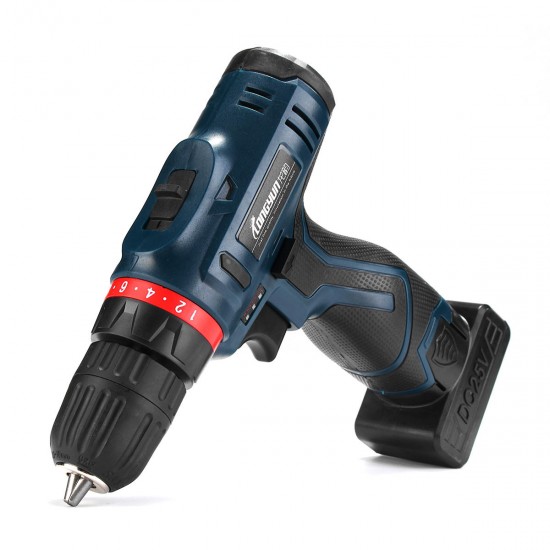 25V Li-Ion Cordless Electric Hammer Power Drill Driver Hand Kit 2 Speed LED Waterproof 25V Li-Ion Cordless Electric Hammer Power Drill Driver Hand Kit 2 Speed LED Waterproof