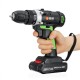 25V Rechargeable Cordless Electric Drill Screwdriver W/ 1 or 2 Lithium Battery 1500mAh 25V Rechargeable Cordless Electric Drill Screwdriver W/ 1 or 2 Lithium Battery 1500mAh