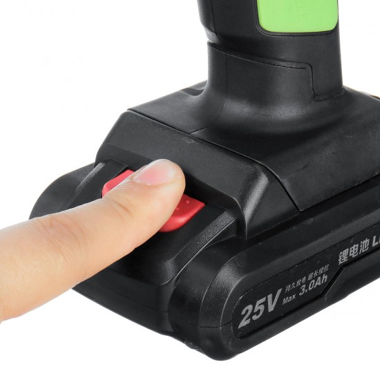 25V Rechargeable Cordless Electric Drill Screwdriver W/ 1 or 2 Lithium Battery 1500mAh 25V Rechargeable Cordless Electric Drill Screwdriver W/ 1 or 2 Lithium Battery 1500mAh