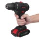 26V Electric Cordless Drill Driver Power Drill 2 Speed With LED Light