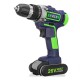 26V Electric Cordless Drill LCD Display 15 Torque Double Speed Adjustbale Power Drills W/ Li-Ion Battery Power Adapter 26V Electric Cordless Drill LCD Display 15 Torque Double Speed Adjustbale Power Drills W/ Li-Ion Battery Power Adapter