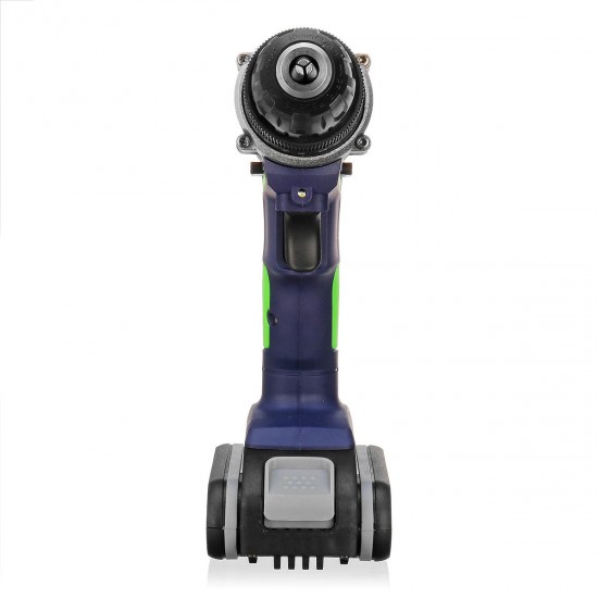 26V Electric Cordless Drill LCD Display 15 Torque Double Speed Adjustbale Power Drills W/ Li-Ion Battery Power Adapter 26V Electric Cordless Drill LCD Display 15 Torque Double Speed Adjustbale Power Drills W/ Li-Ion Battery Power Adapter