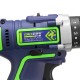 26V Electric Cordless Drill LCD Display 15 Torque Double Speed Adjustbale Power Drills W/ Li-Ion Battery Power Adapter