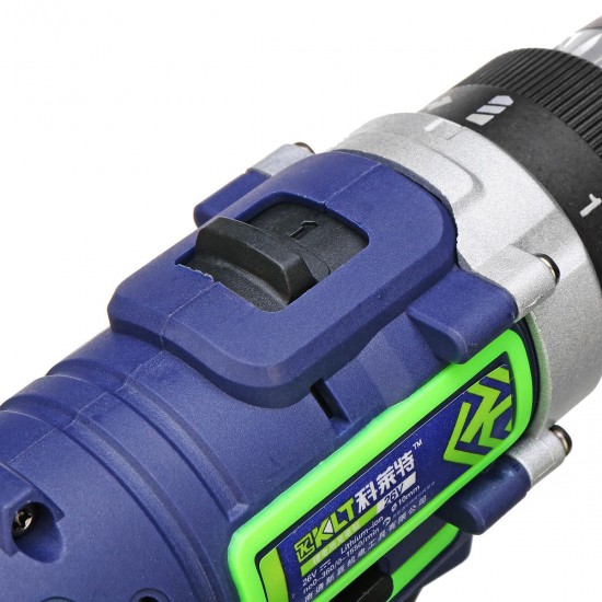 26V Electric Cordless Drill LCD Display 15 Torque Double Speed Adjustbale Power Drills W/ Li-Ion Battery Power Adapter 26V Electric Cordless Drill LCD Display 15 Torque Double Speed Adjustbale Power Drills W/ Li-Ion Battery Power Adapter
