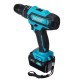 26V Impact Drill Cordless Electric Drill 25+3 Stage Lithium Power Drills Drilling Tool