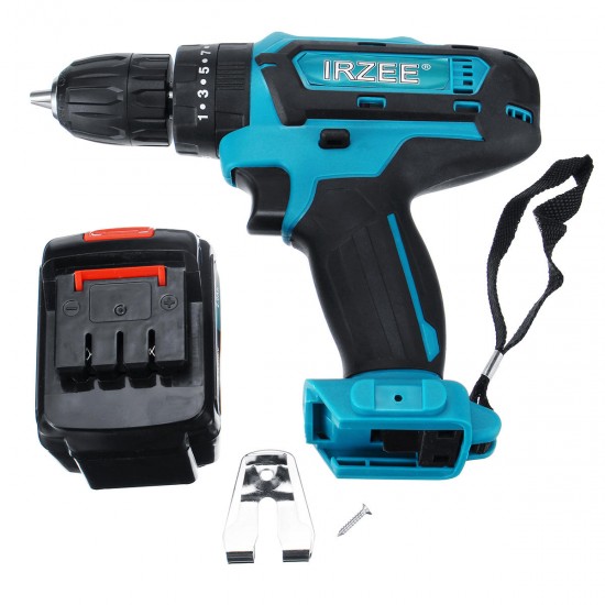 26V Impact Drill Cordless Electric Drill 25+3 Stage Lithium Power Drills Drilling Tool