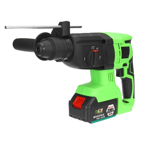 28800mAh Electric Brushless Hammer Drill Kit Cordless Power Impact Drill W/ 1 or 2 Lithium Battery