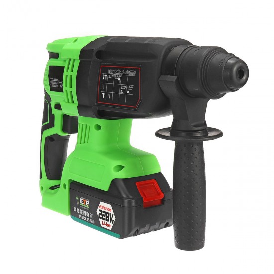 28800mAh Electric Brushless Hammer Drill Kit Cordless Power Impact Drill W/ 1 or 2 Lithium Battery