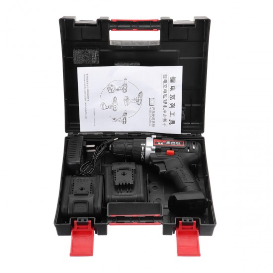 28V Cordless Power Drills Double Speed Electric Drill W/ 1 or 2 Li-ion Battery 28V Cordless Power Drills Double Speed Electric Drill W/ 1 or 2 Li-ion Battery
